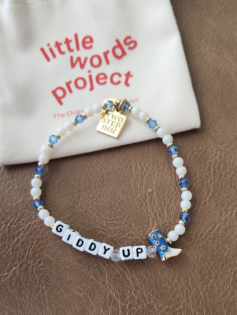 'Giddy Up' Little Words Project Bracelet - Picture 2 of 7